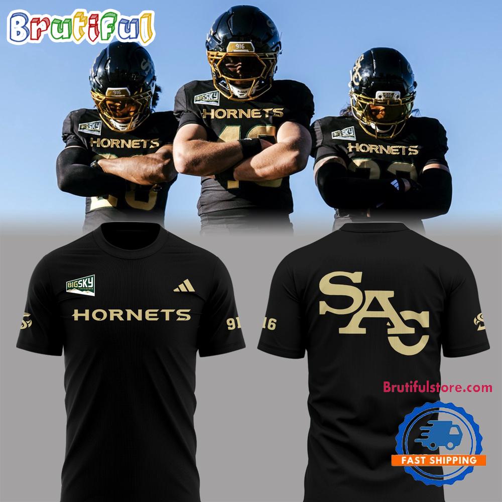 Sacramento State Hornets Football New Uniform T Shirt