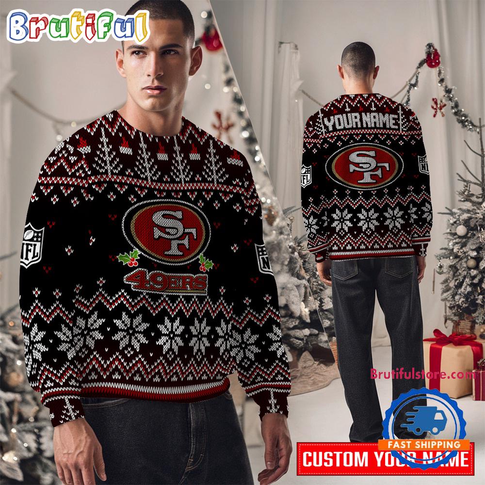San Francisco 49ers NFL Special Edition New Ugly Christmas Sweater