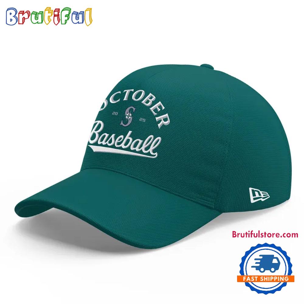 Seattle Mariners 2025 AL West Division Champions Baseball Cap