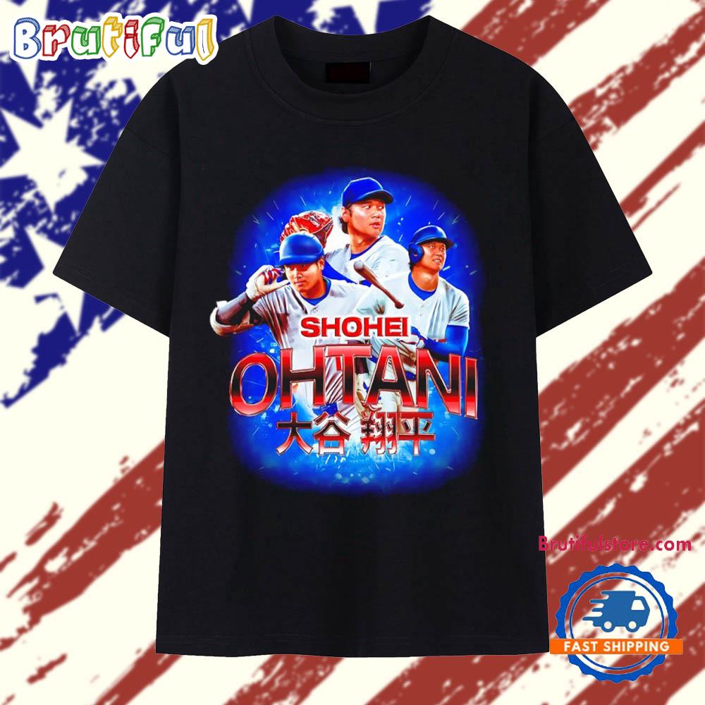 Shohei Ohtani Los Angeles Dodgers Designated Hitter Signature Graphic T Shirt