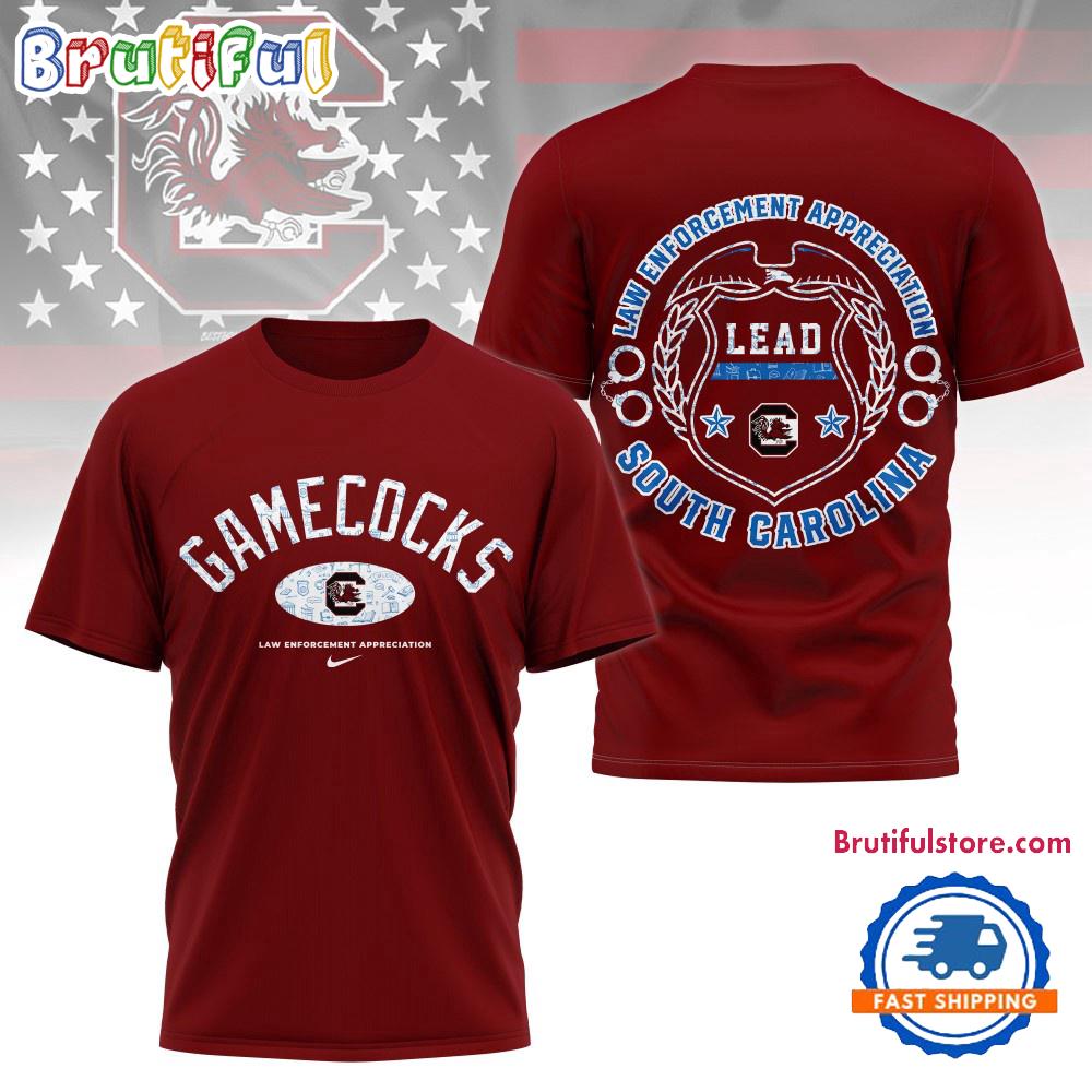 South Carolina Gamecocks NCAA Law Appreciation Month Unisex 3D Shirt