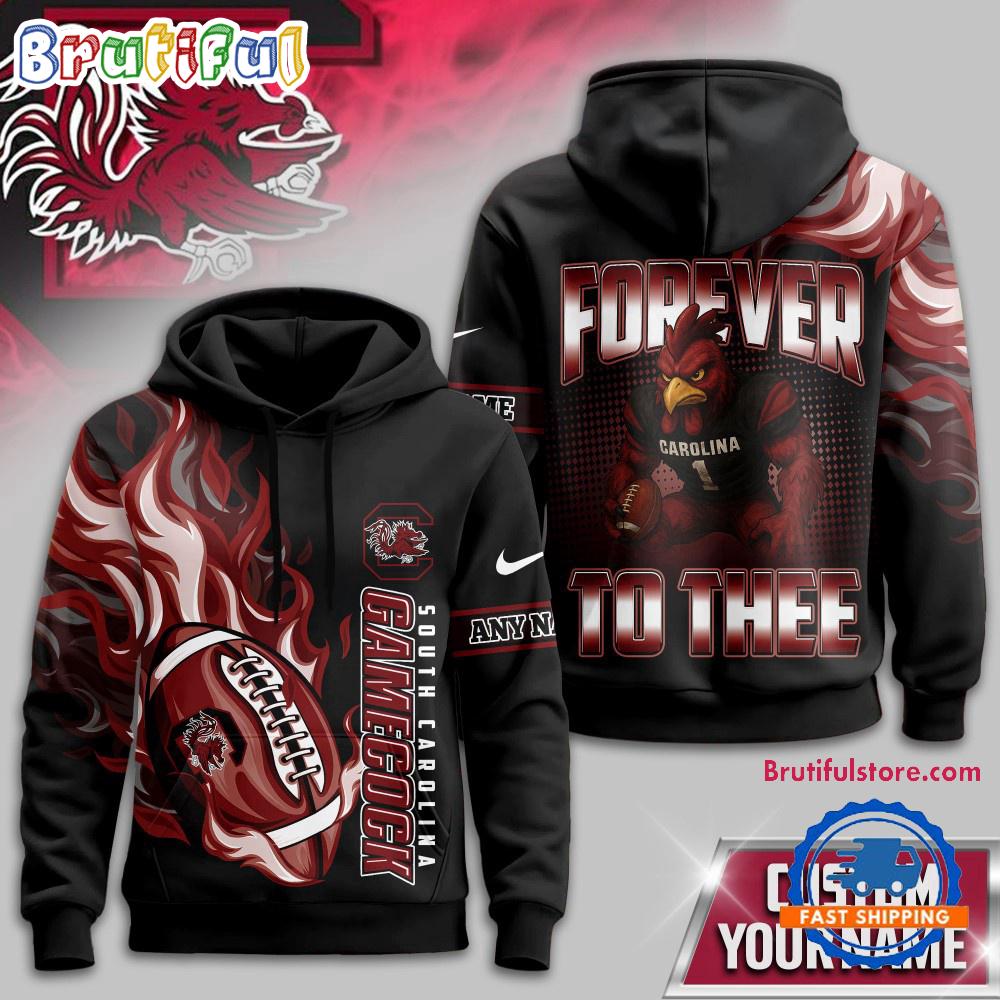 South Carolina Gamecocks NCAA Victory Flame Personalized Hoodie Shirt