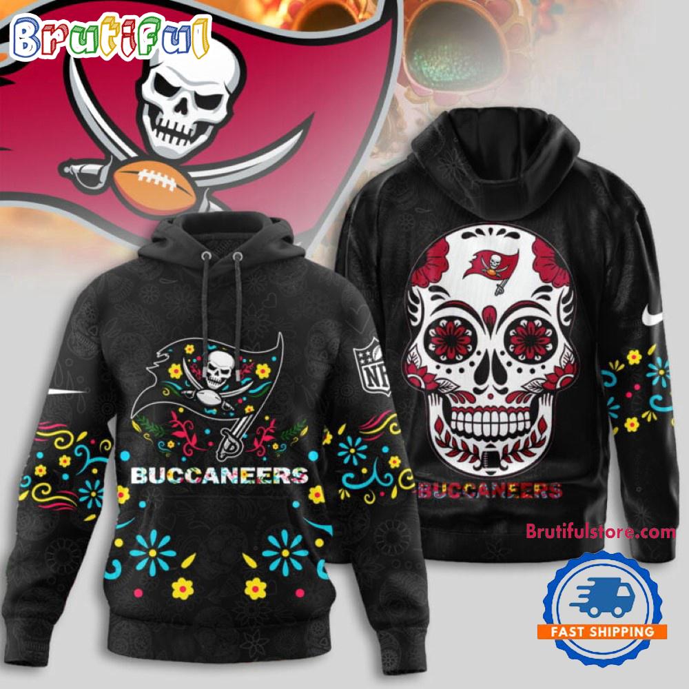 Tampa Bay Buccaneers NFL Dia de los Muertos Limited Editions Hoodie Shirt