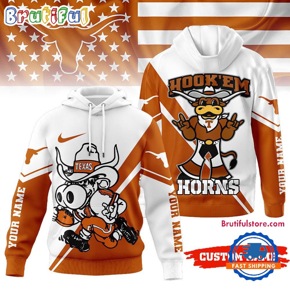 Texas Longhorns 2025 NCAA Duo Color Personalized Hoodie
