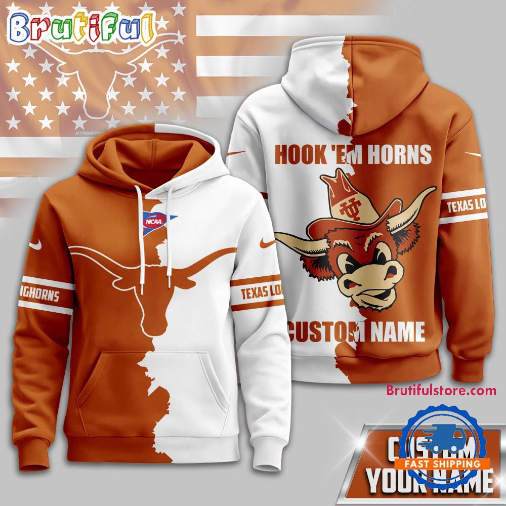 Texas Longhorns 2025 NCAA Warrior Spirit Personalized Hoodie Shirt