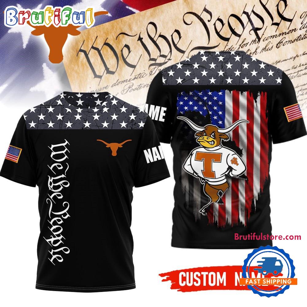 Texas Longhorns 2025 NCAA We The People Limited Edition 3D Shirt
