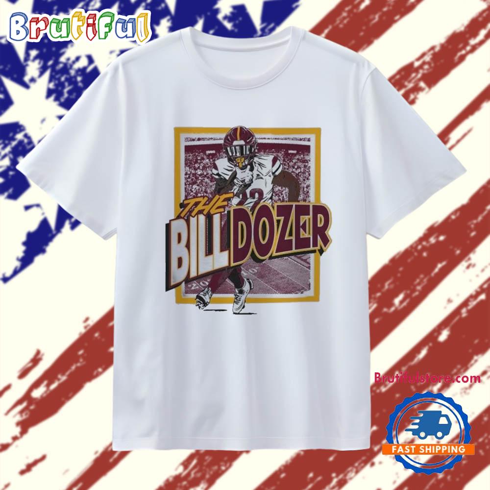 The Billdozer Jacory Croskey-Merritt Washington Commanders T Shirt