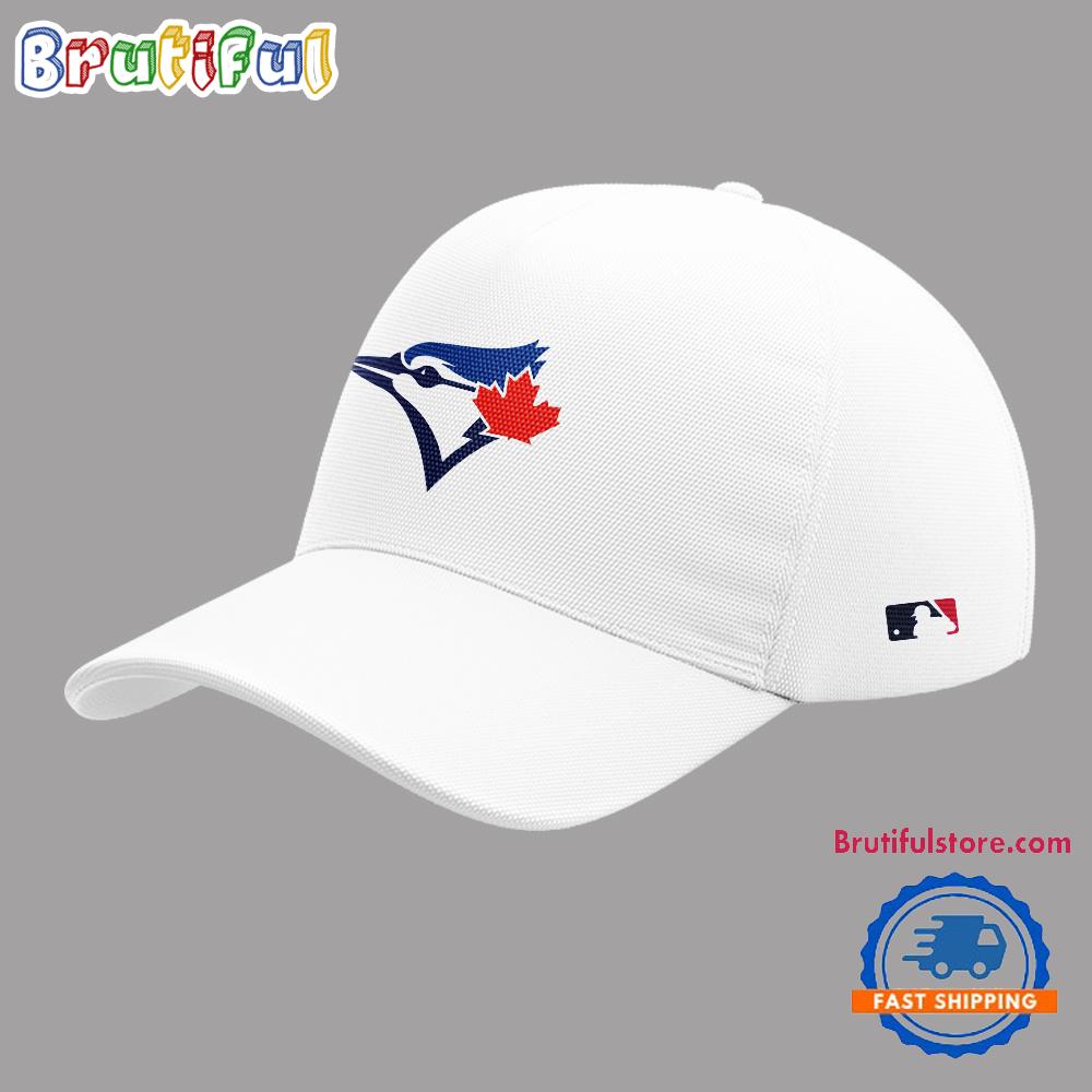 Toronto Blue Jays 2025 MLB Tarp Off Police Horse Ready White Cap