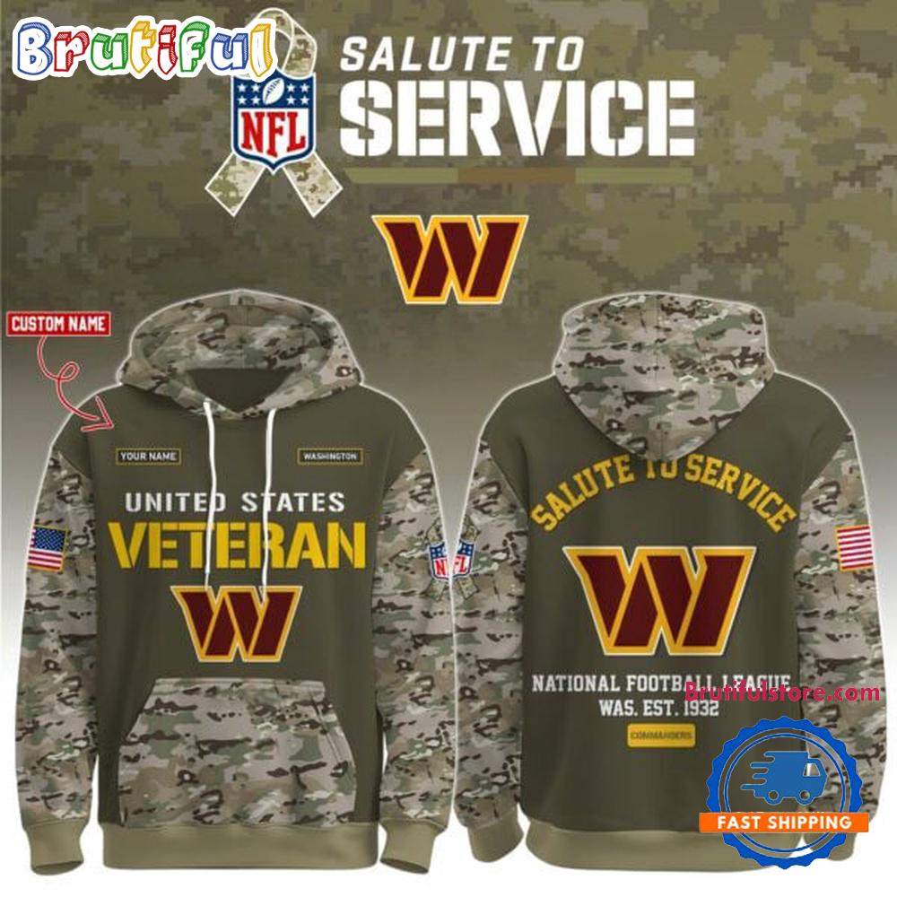Washington Commandersn 2025 NFL Veteran Birthday Limited Edition Hoodie Shirt