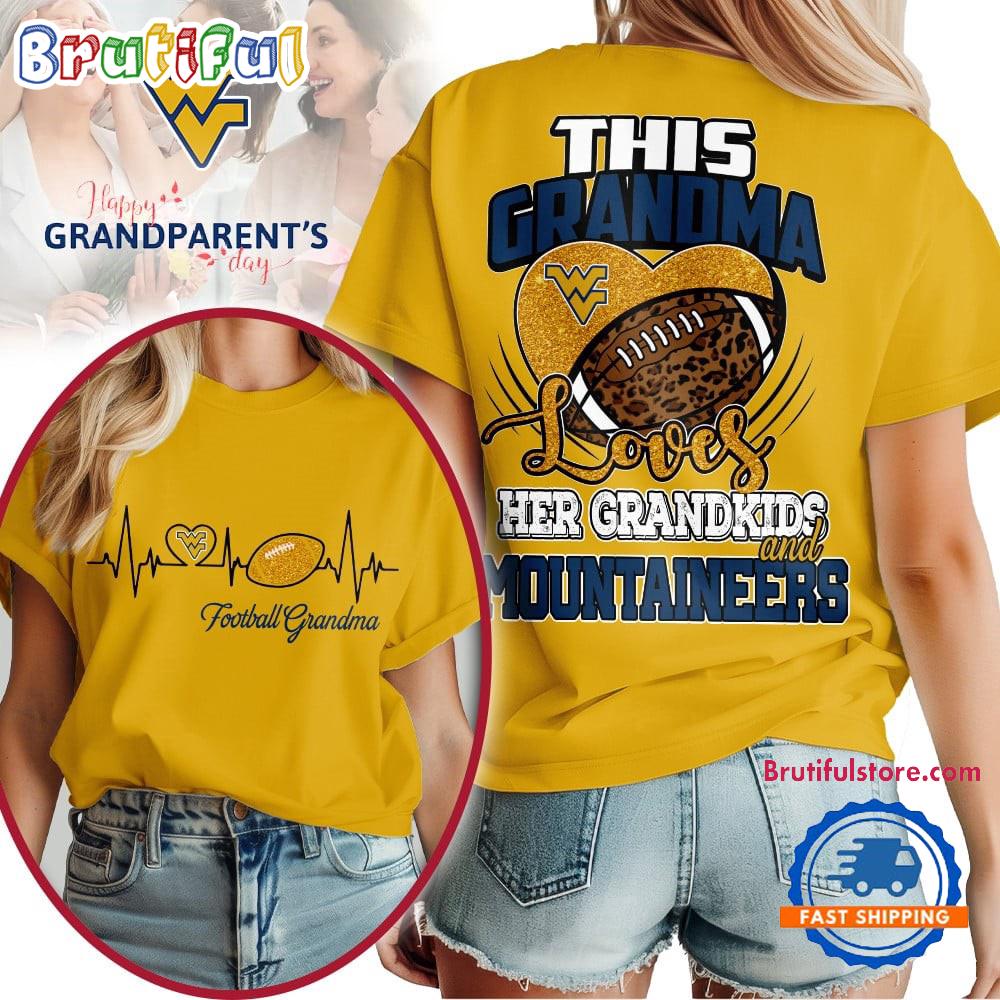 West Virginia Mountaineers 2025 NCAA Grandparents' Day Unisex 3D Shirt