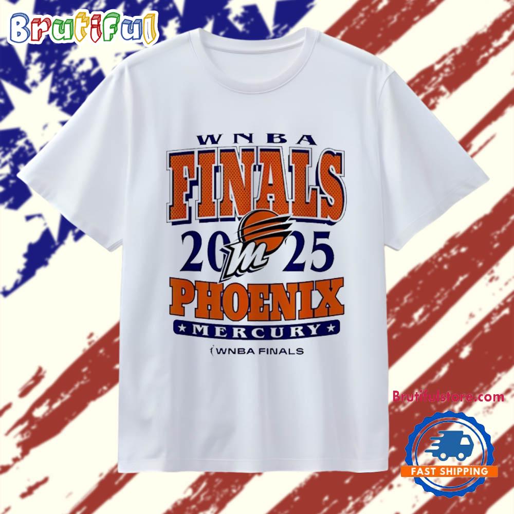 WNBA Official Phoenix Mercury 2025 Finals All or Nothing T Shirt