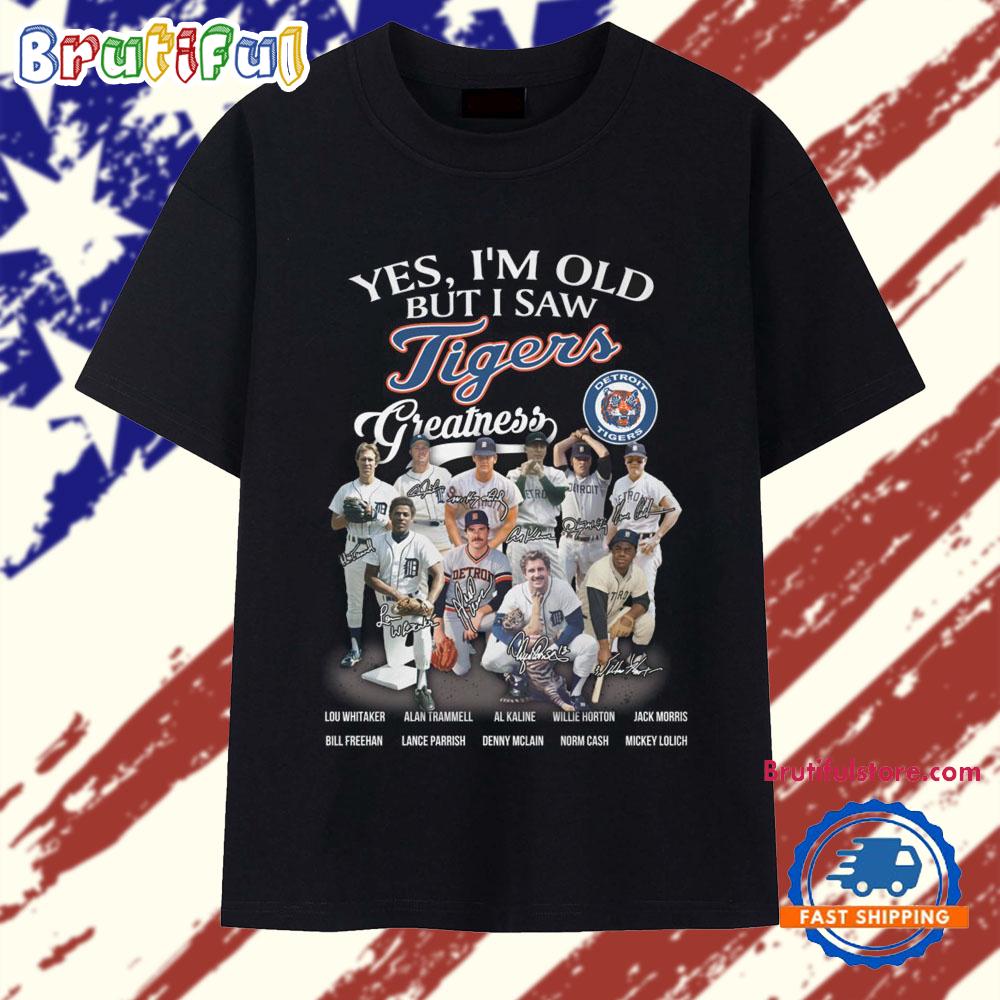 Yes I'm Old But I Saw Chicago Detroit Tigers 2025 Vintage T Shirt