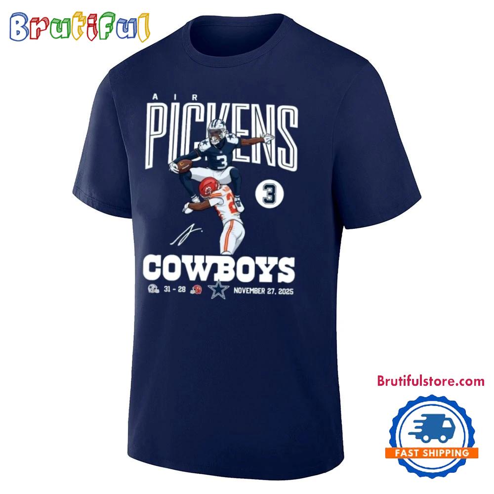 Air Pickens Cowboys 31-28 Chiefs November 27 2025 T Shirt