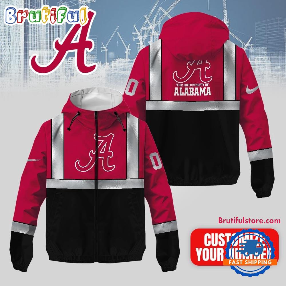 Alabama Crimson Tide NCAA Safety Windbreaker Jacket