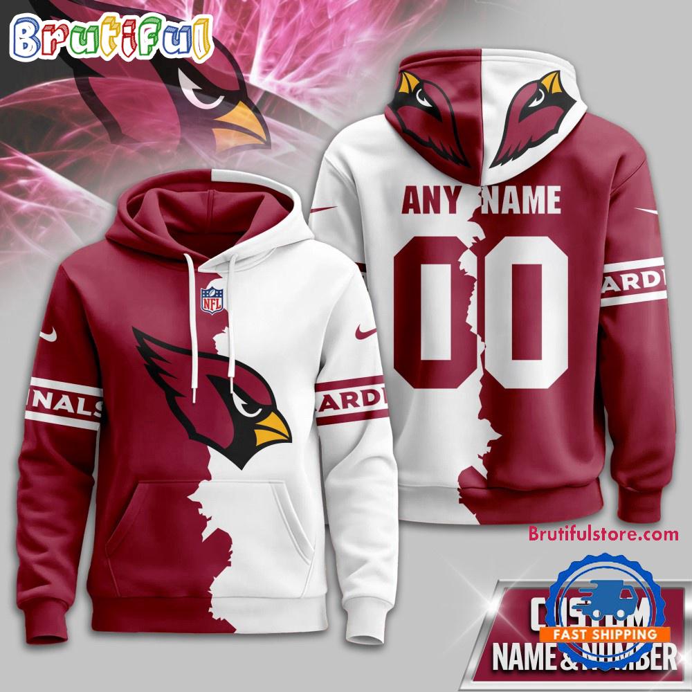 Arizona Cardinals 2025 NFL Victory Split Limited Hoodie Shirt