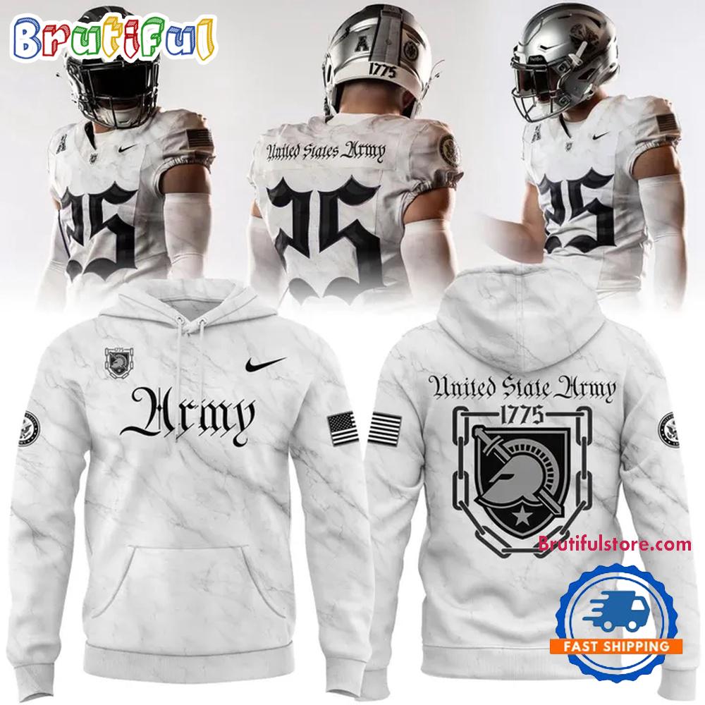 Army Black Knights 2025 Army West Point Football 250 Hoodie