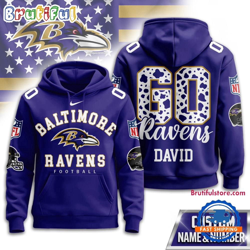 Baltimore Ravens NFL Custom Game Day Hoodie Shirt