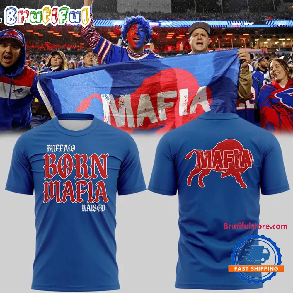 Buffalo Bills Born Mafia 2-25 Football Limited Edition T Shirt