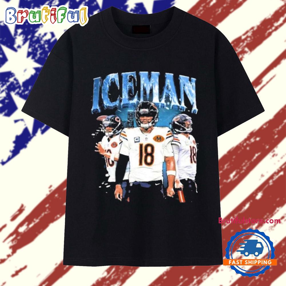 Caleb Williams Bears Iceman 2025 T Shirt