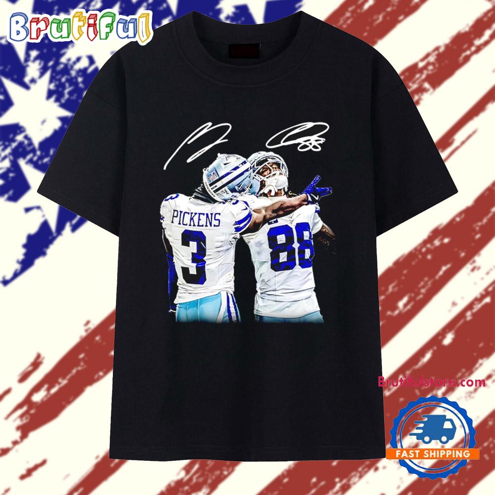 CeeDee Lamb and George Pickens Dallas Cowboys We Dem Boyz T Shirt