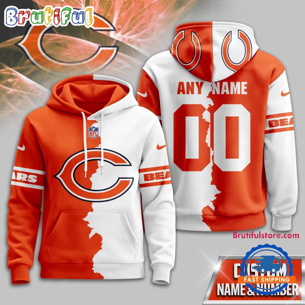 Chicago Bears 2025 NFL Victory Split Limited Hoodie Shirt