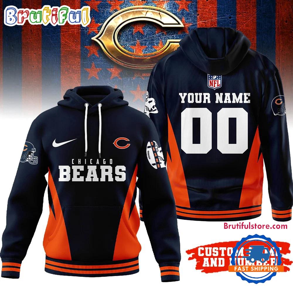 Chicago Bears NFL Personalized Fan Limited Edition Hoodie Shirt