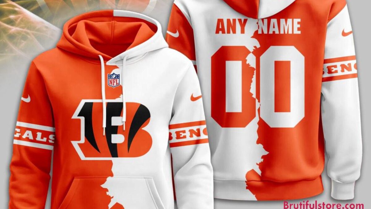 Cincinnati Bengals 2025 NFL Victory Split Limited Hoodie Shirt