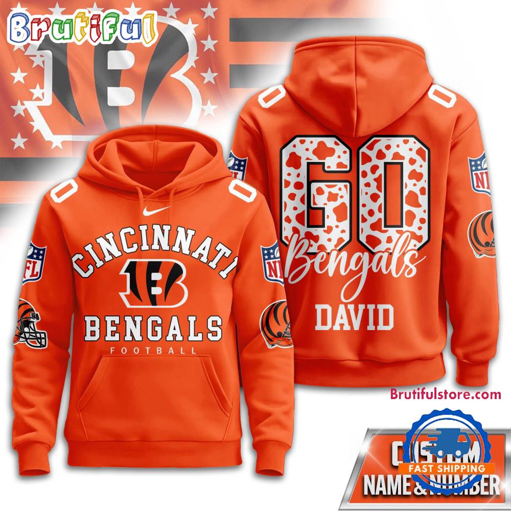 Cincinnati Bengals NFL Custom Game Day Hoodie Shirt