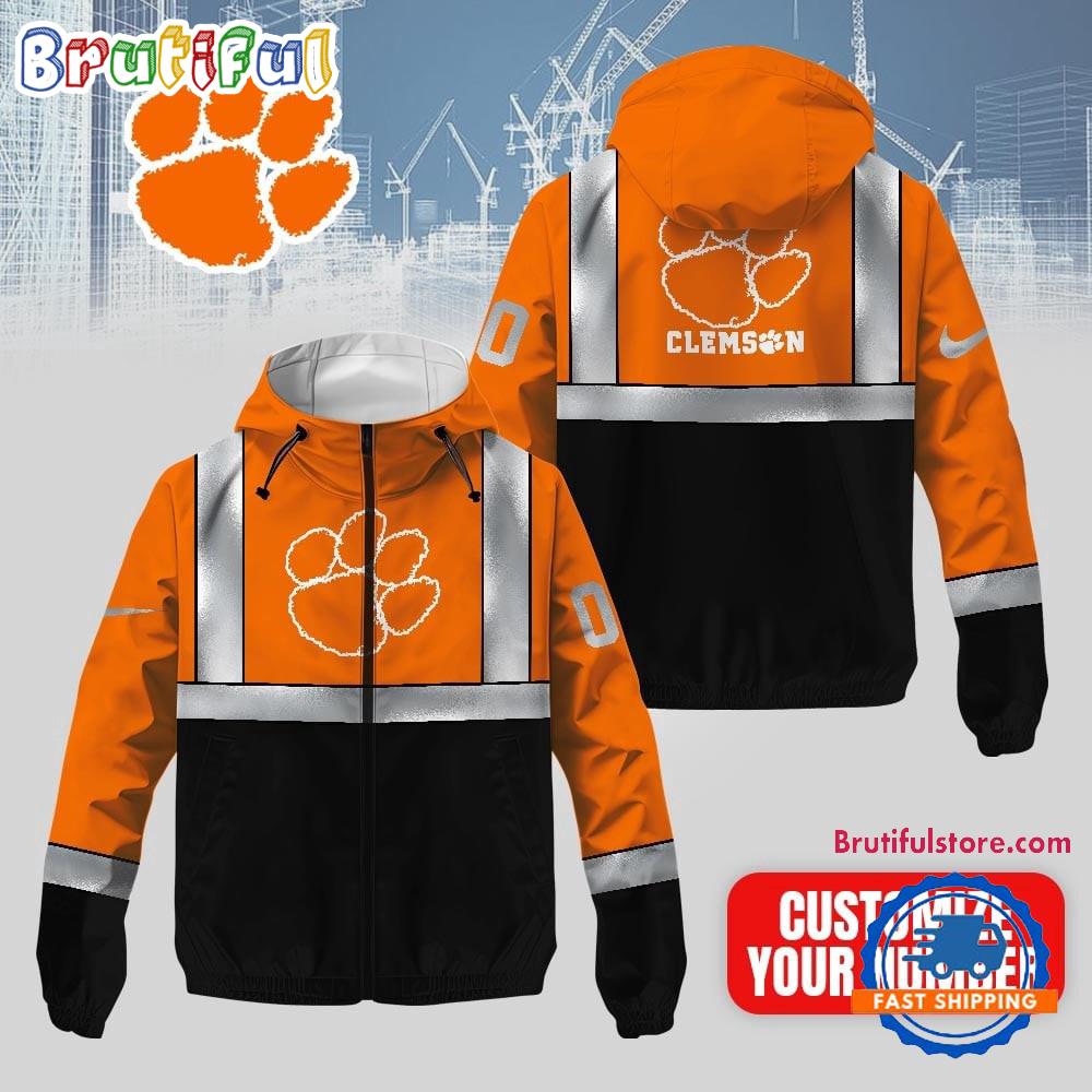 Clemson Tigers NCAA Safety Windbreaker Jacket