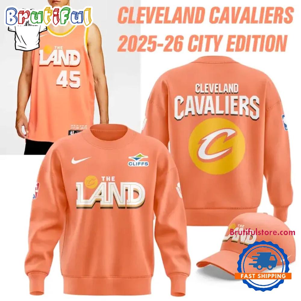 Cleveland Cavaliers 2025–2026 Cavs City Edition Sweatshirt