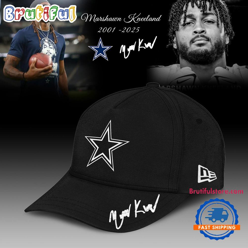 Dallas Cowboys Marshawn Kneeland Thank You Memories 2001-2025 Black Cap