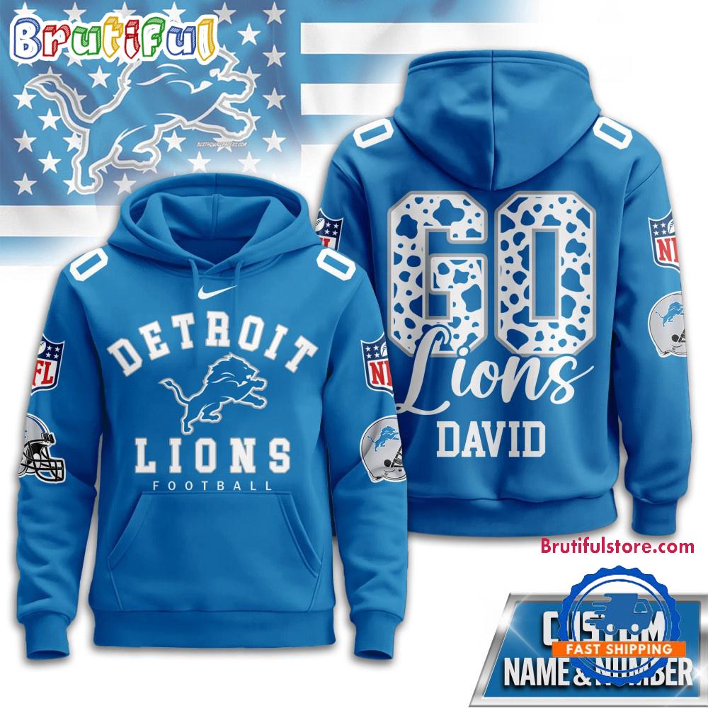 Detroit Lions NFL Custom Game Day Hoodie Shirt