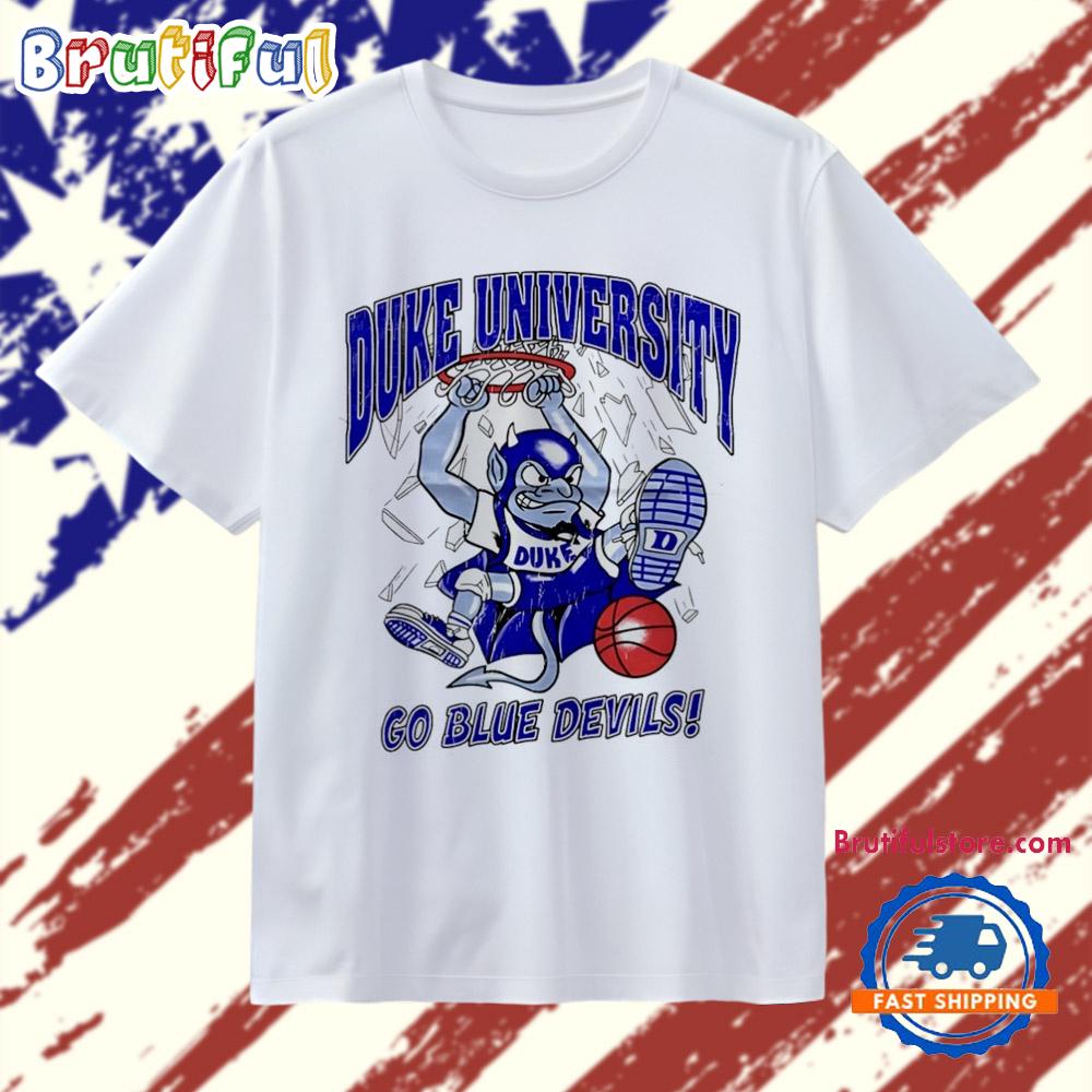 Duke University basketball go Blue Devils mascot T Shirt