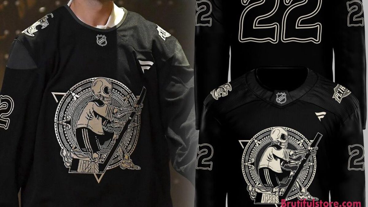 Edmonton Oilers DiaDeMuertos 2025 Limited Edition Hockey Jersey