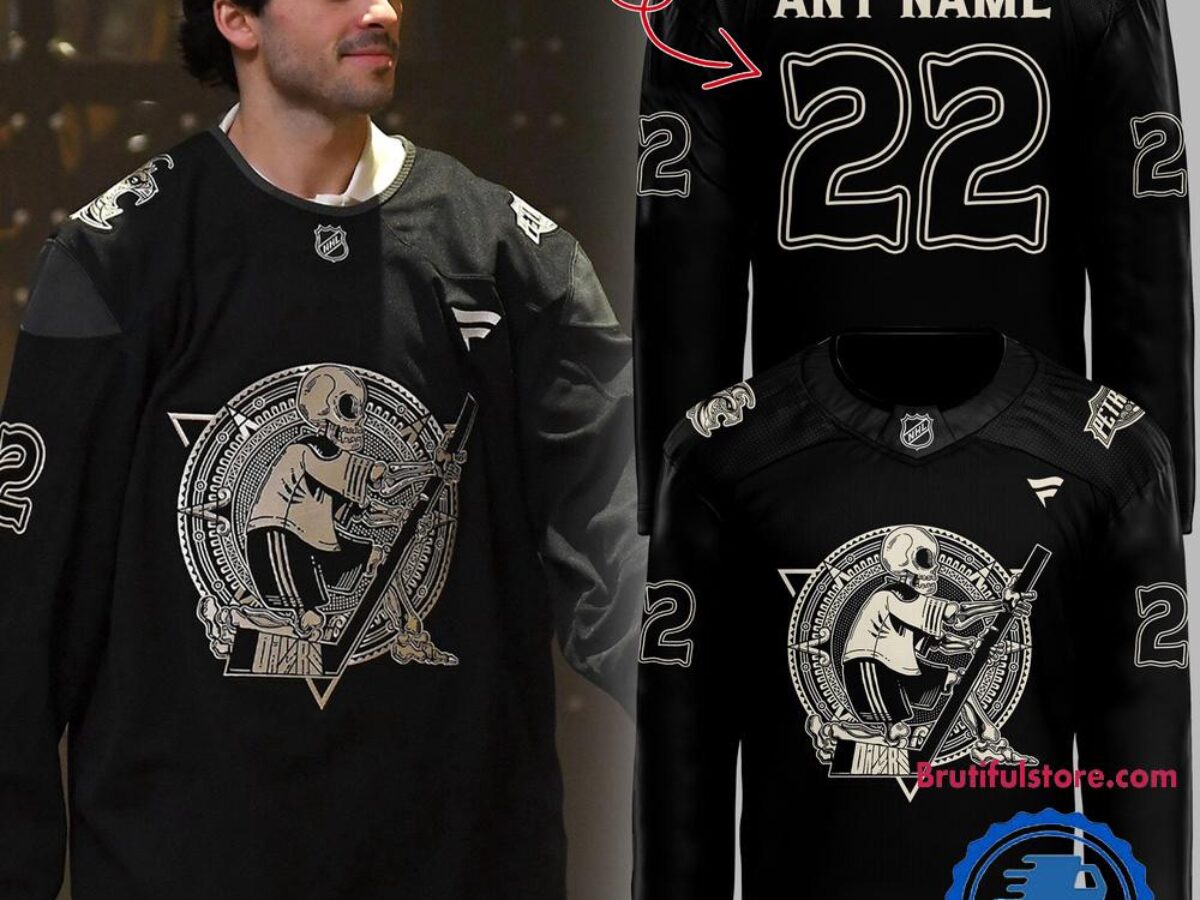 Edmonton Oilers DiaDeMuertos 2025 Limited Edition Hockey Jersey