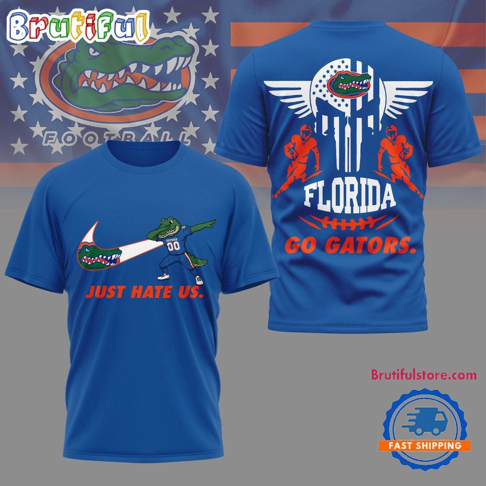 Florida Gators 2025 NCAA Just Hate Us Limited 3D Shirt
