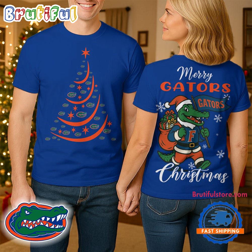 Florida Gators 2025 NCAA Merry Christmas Unisex 3D Shirt