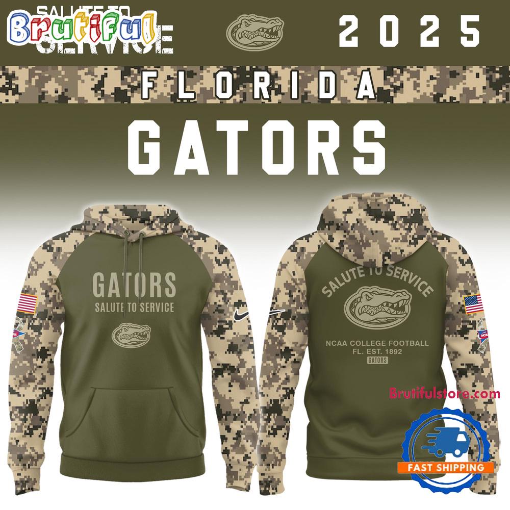 Florida Gators 2025 NCAA Salute To Service Limited New Hoodie