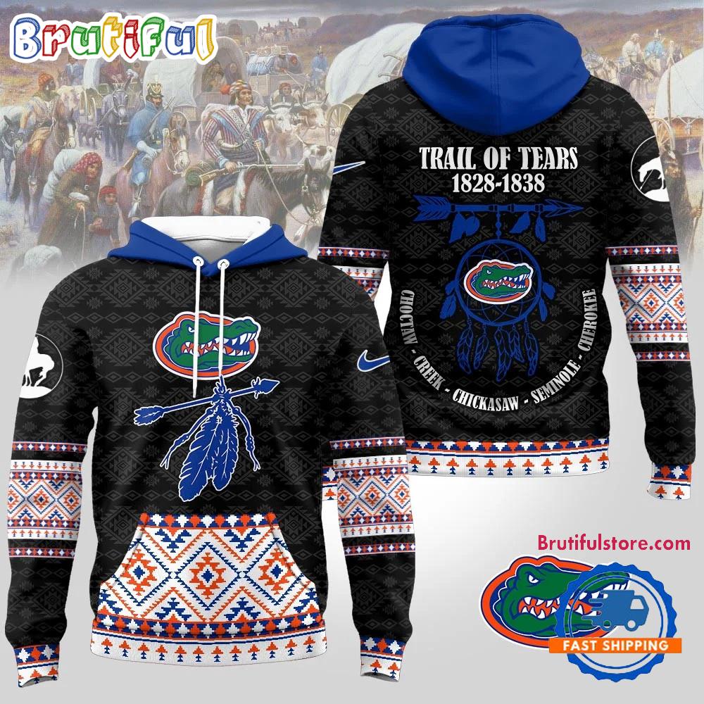 Florida Gators NCAA Trail of Tears Awareness 1828-1838 Limited Hoodie Shirt