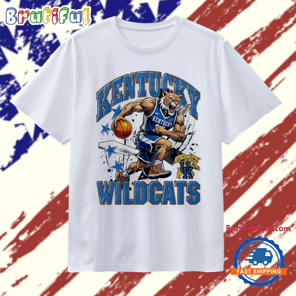 Kentucky Wildcats basketball running 2025 mascot T Shirt