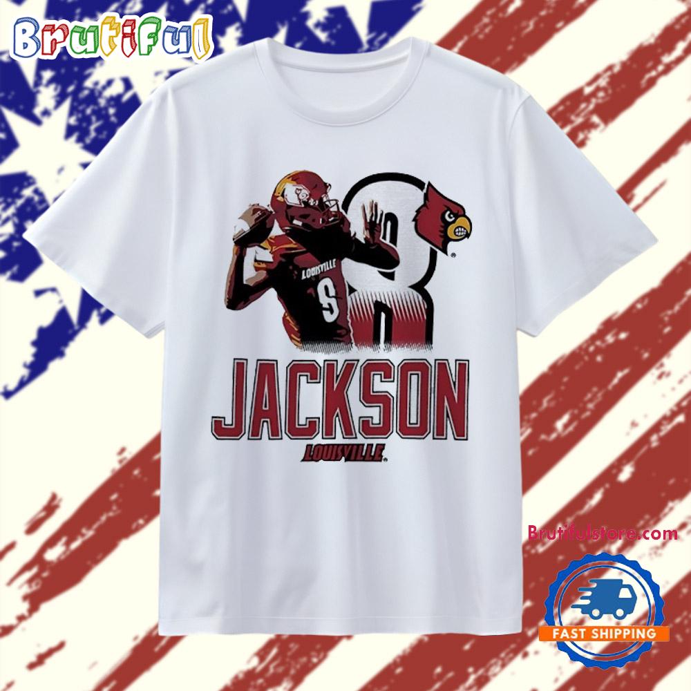Lamar Jackson Louisville Cardinals Football The Victory Player T Shirt