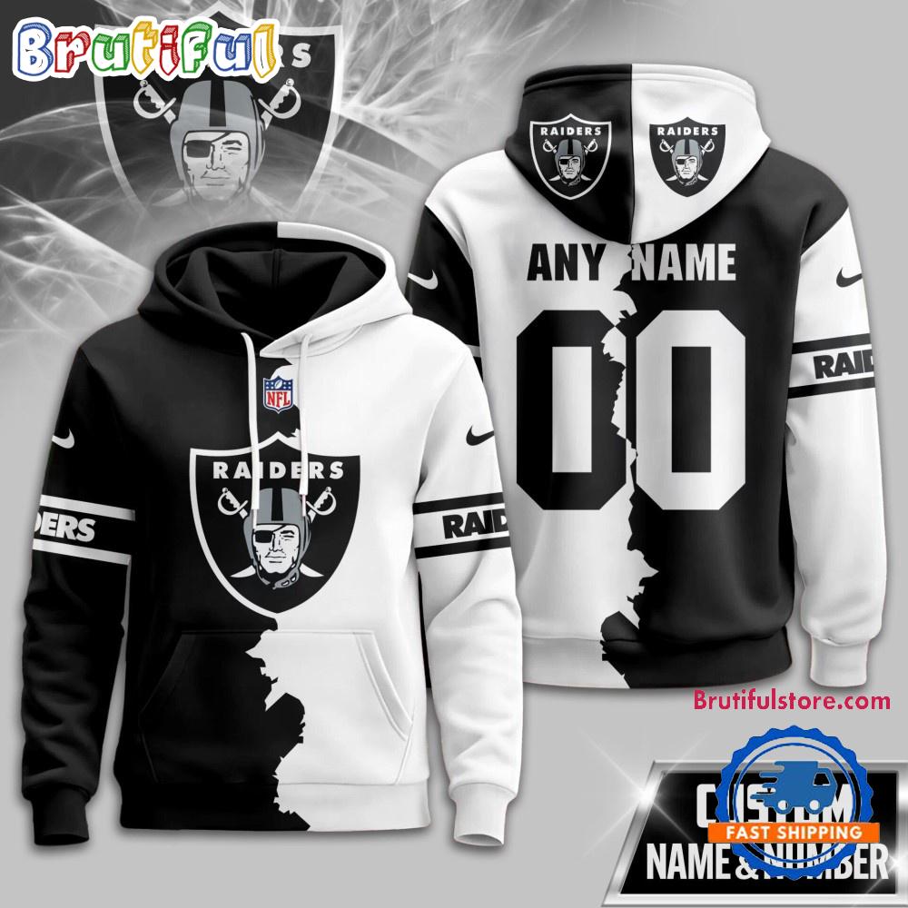 Las Vegas Raiders 2025 NFL Victory Split Limited Hoodie Shirt