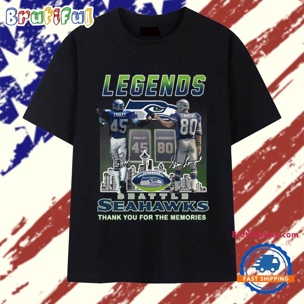 Legends Seattle Seahawks Thank You For The Memories 2025 T Shirt