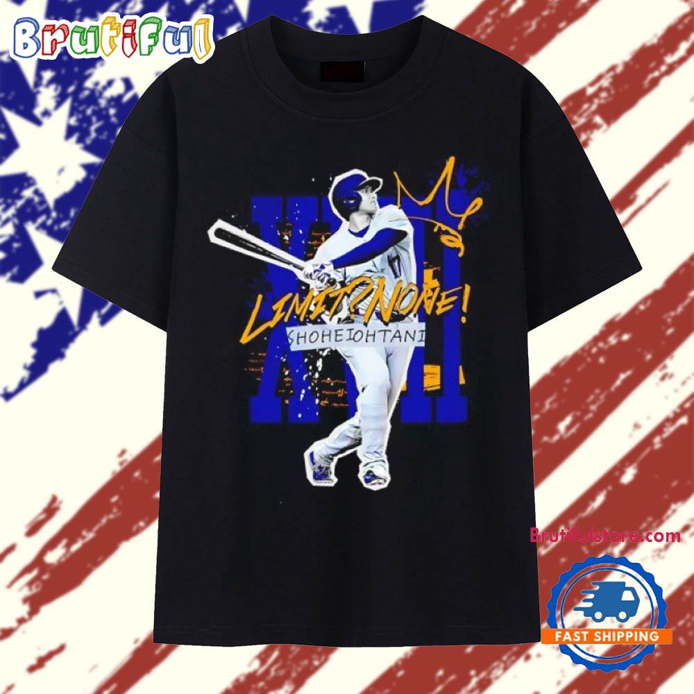 Limit None XVII Shohei Ohtani Los Angeles Dodgers T Shirt
