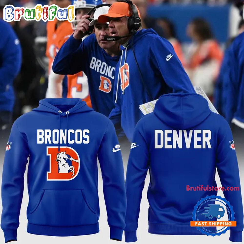 Limited Edition Denver Broncos Throwback 2025 Hoodie