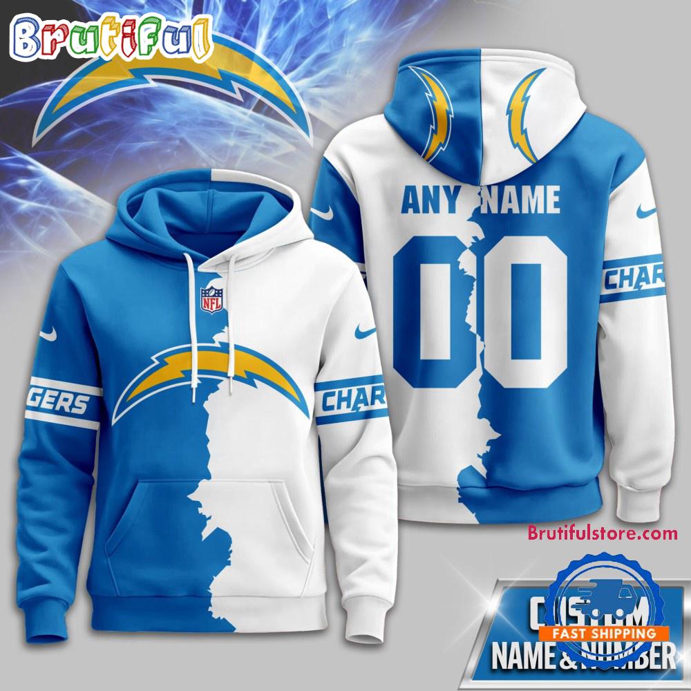 Los Angeles Chargers 2025 NFL Victory Split Limited Hoodie Shirt