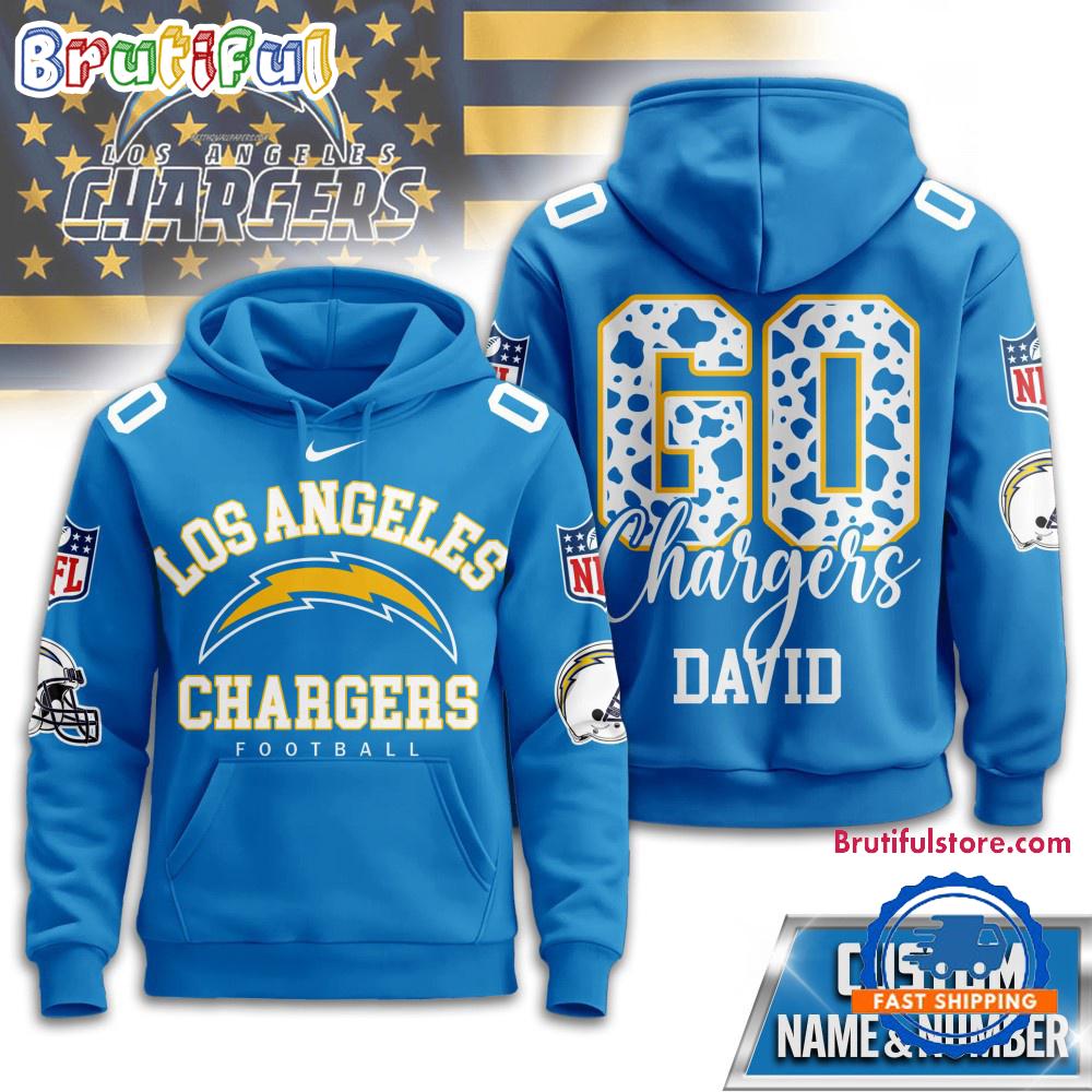Los Angeles Chargers NFL Custom Game Day Hoodie Shirt