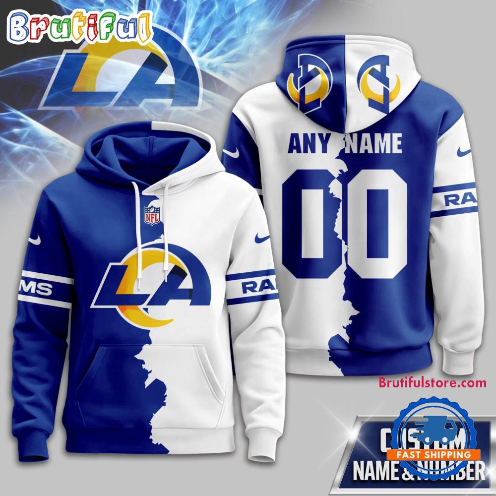 Los Angeles Rams 2025 NFL Victory Split Limited Hoodie Shirt
