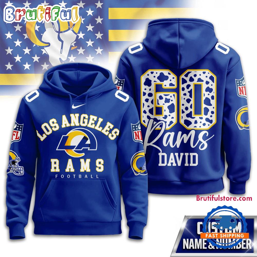 Los Angeles Rams NFL Custom Game Day Hoodie Shirt