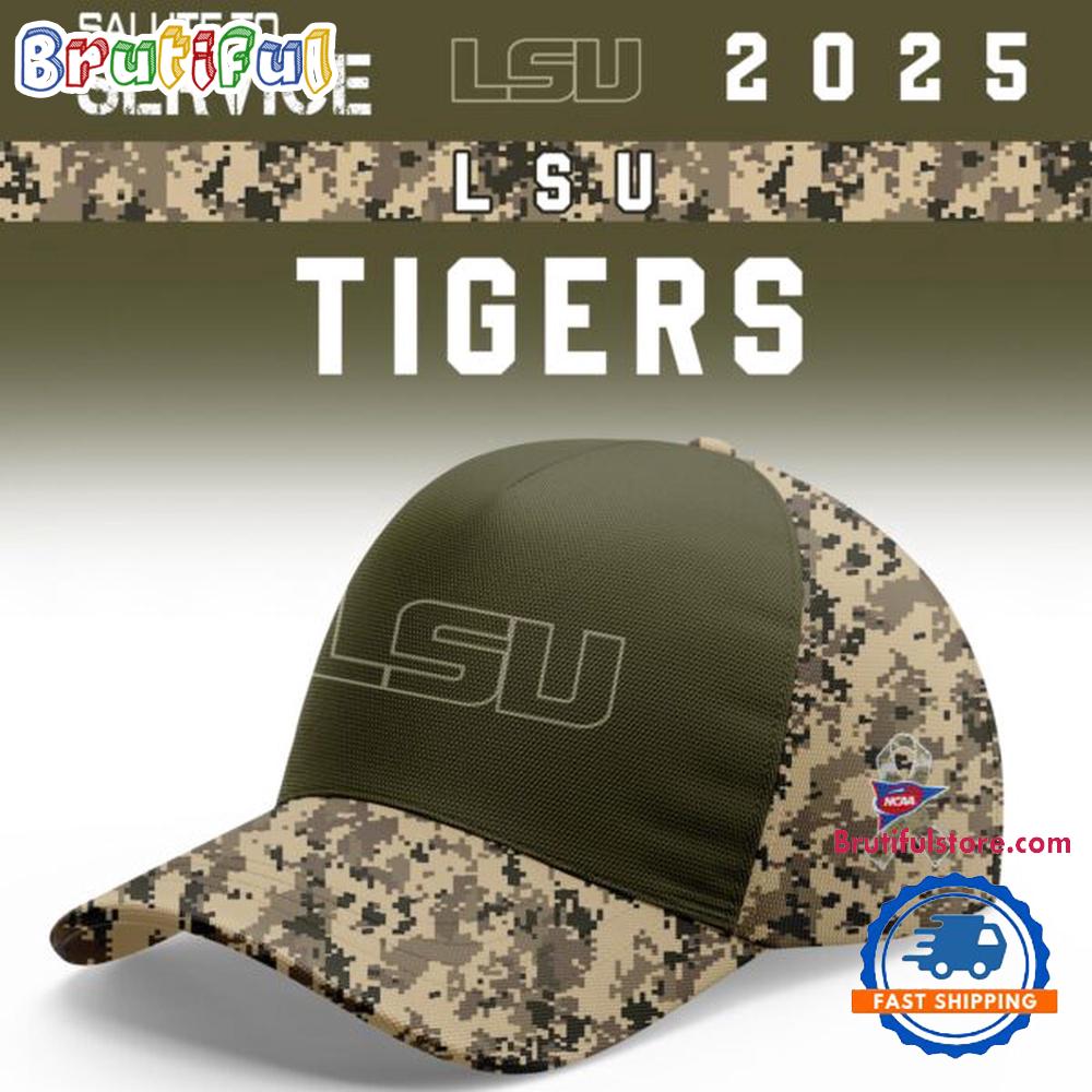 LSU Tigers 2025 NCAA Salute To Service Limited New Cap